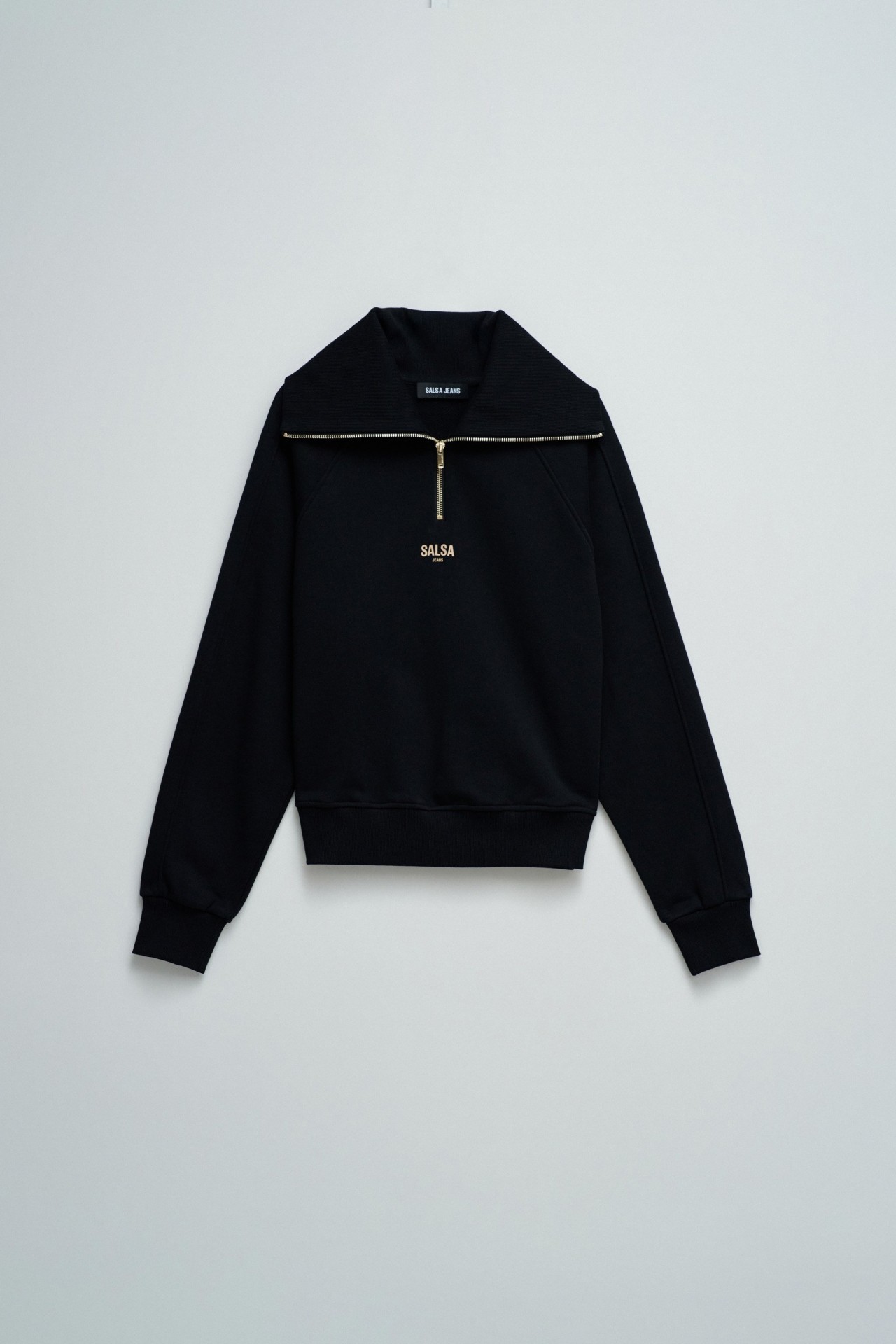 SWEATSHIRT AVEC MI-FERMETURE