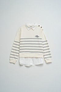 CAMISOLA COMBINADA COM CAMISA