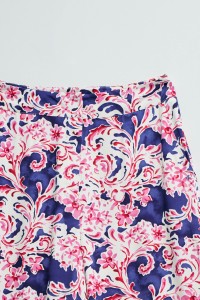 CAL�AS REGULAR FIT COM PADR�O FLORAL