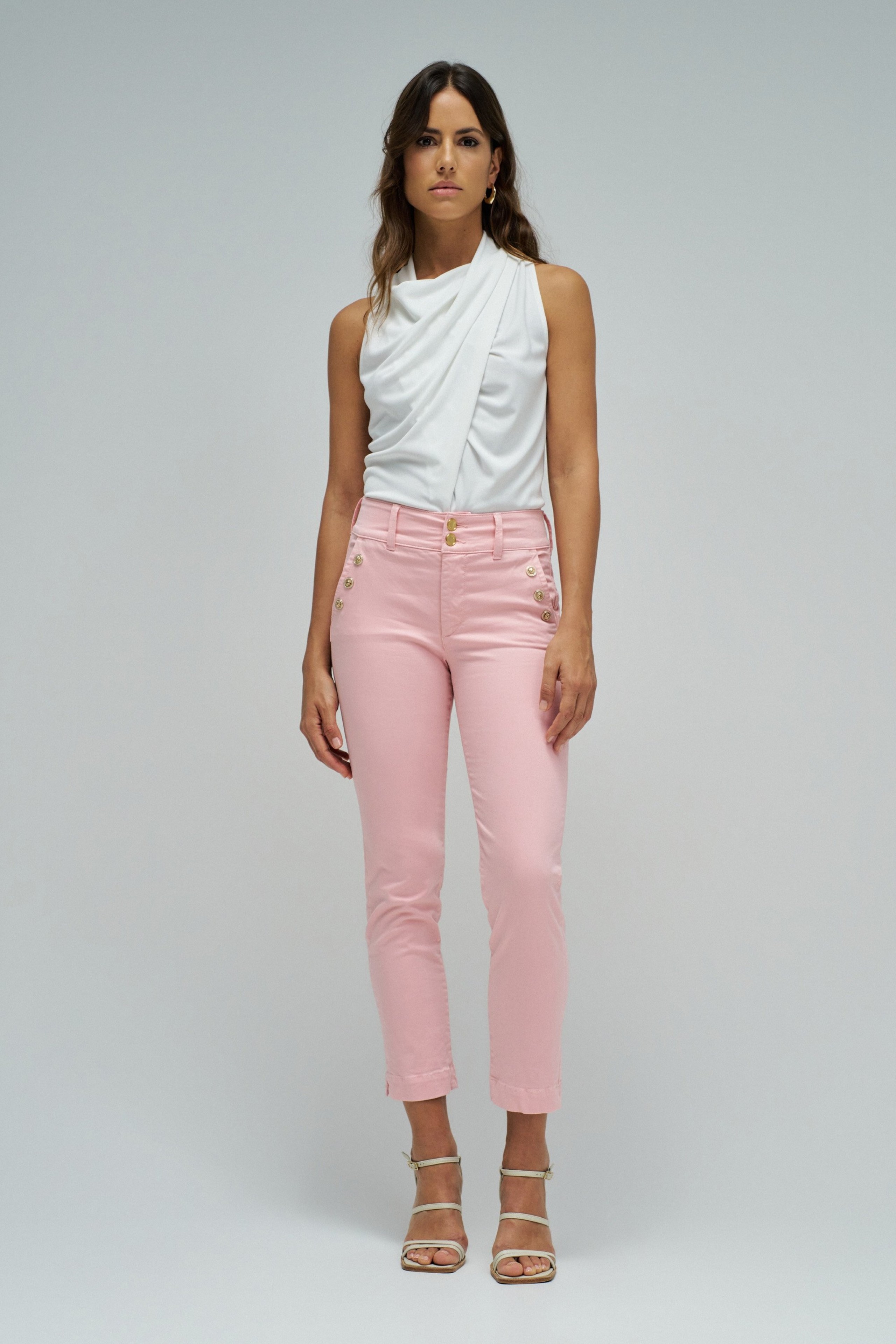 SECRET CHINO PUSH IN CROPPED SLIM