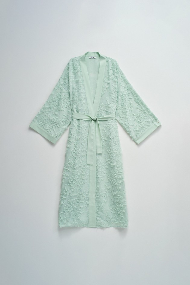 KIMONO COM JACQUARD