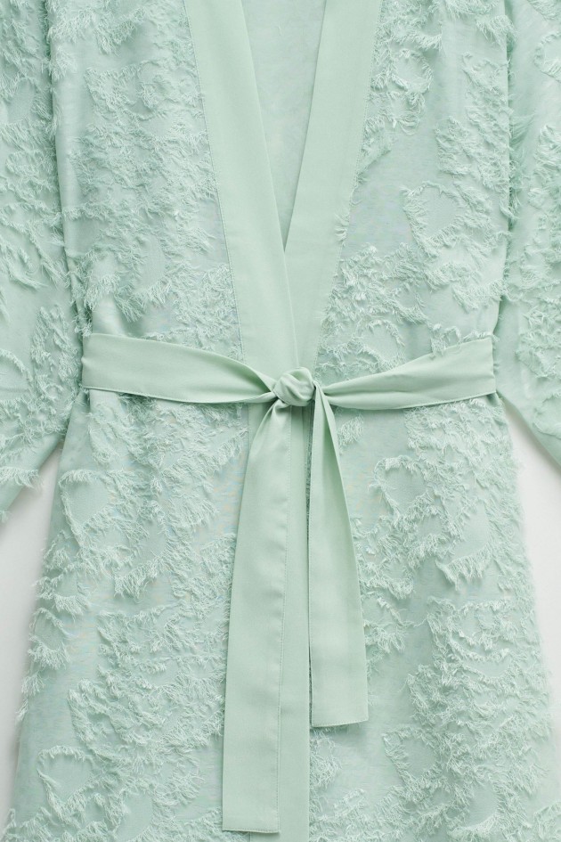 KIMONO COM JACQUARD