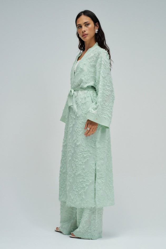 KIMONO COM JACQUARD