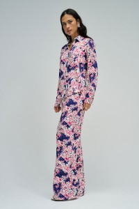 CAMISA COM PADR�O FLORAL