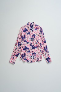 CAMISA COM PADR�O FLORAL