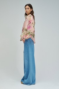 CAMISA COM PADR�O FLORAL