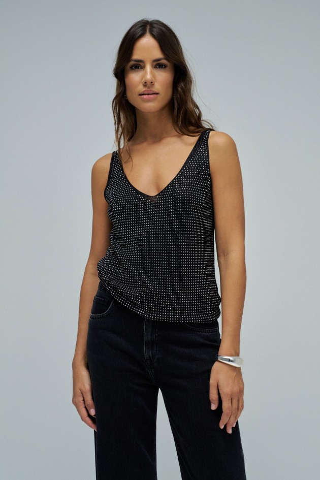 LUREX KNIT TOP
