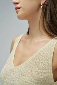TOP AUS NETZ MIT LUREX