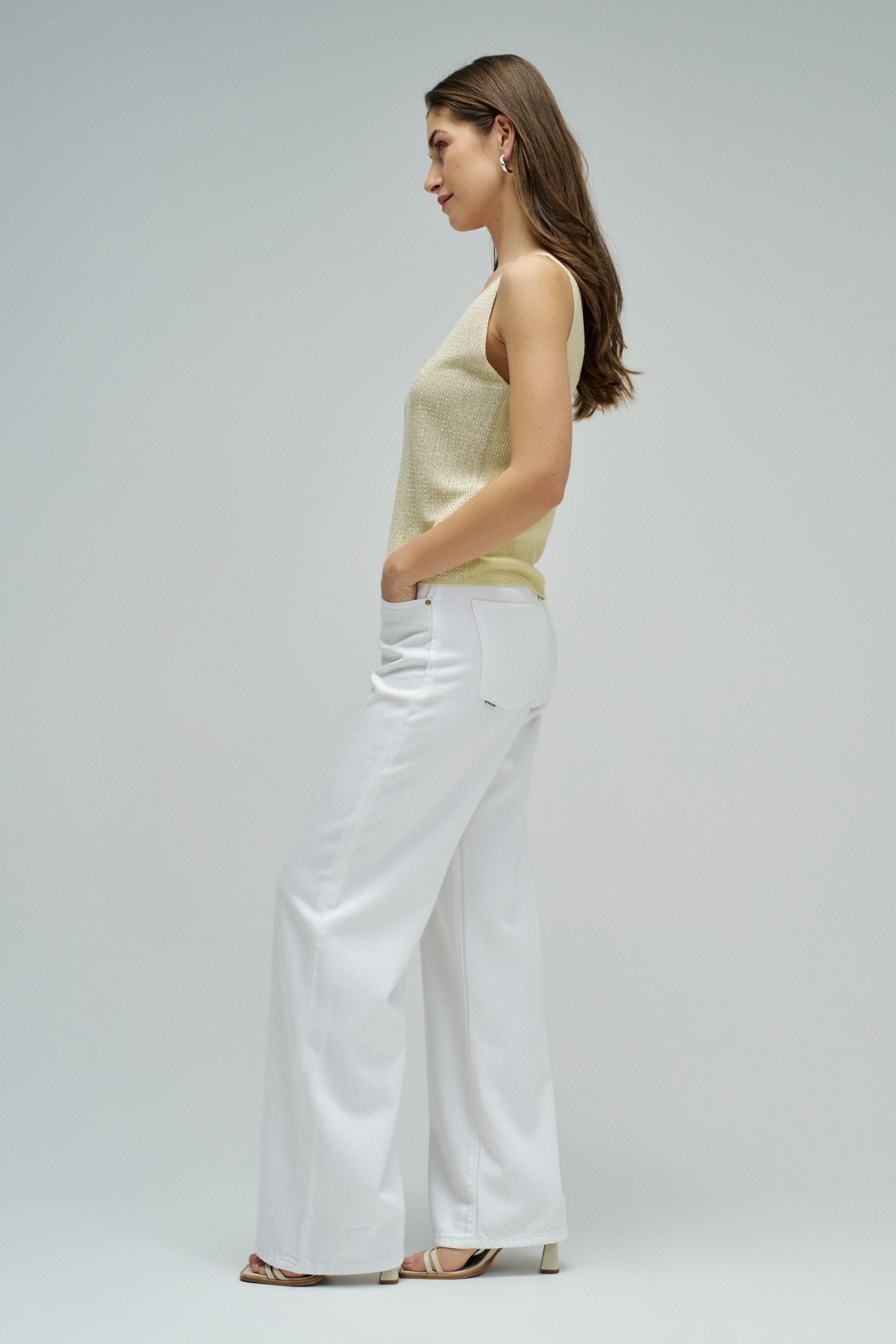 TOP AUS NETZ MIT LUREX