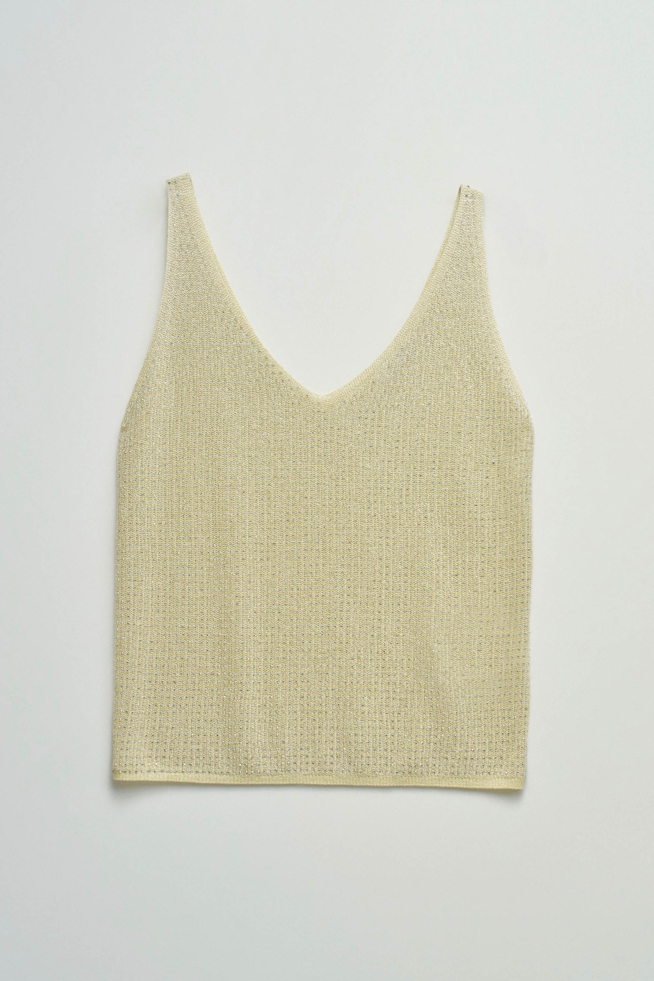TOP AUS NETZ MIT LUREX