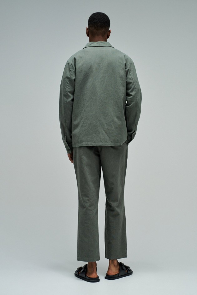 SHIRT WITH LINEN