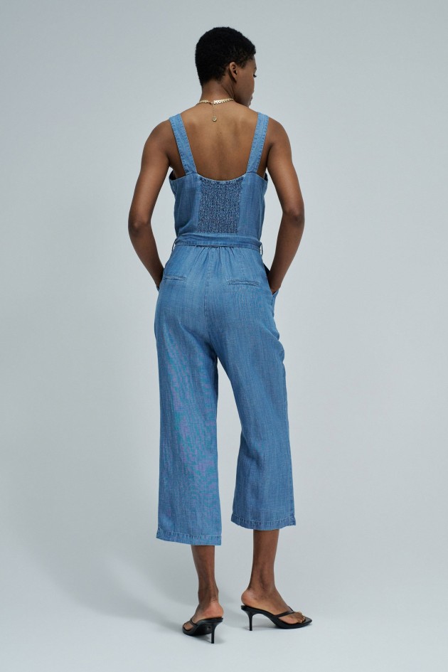MONO EN LIGHTDENIM CON LINO