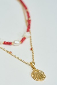 NATURAL STONE NECKLACE