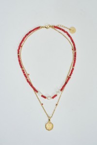 NATURAL STONE NECKLACE