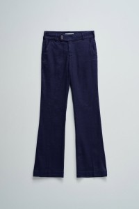 PANTALONES CHINO FLARE CON LINO PANTALONES CHINO FLARE CON LINO
