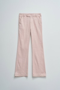 CALÇAS CHINO FLARE COM LINHO CALÇAS CHINO FLARE COM LINHO