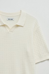 POLO EN MALHA TRICOTADA