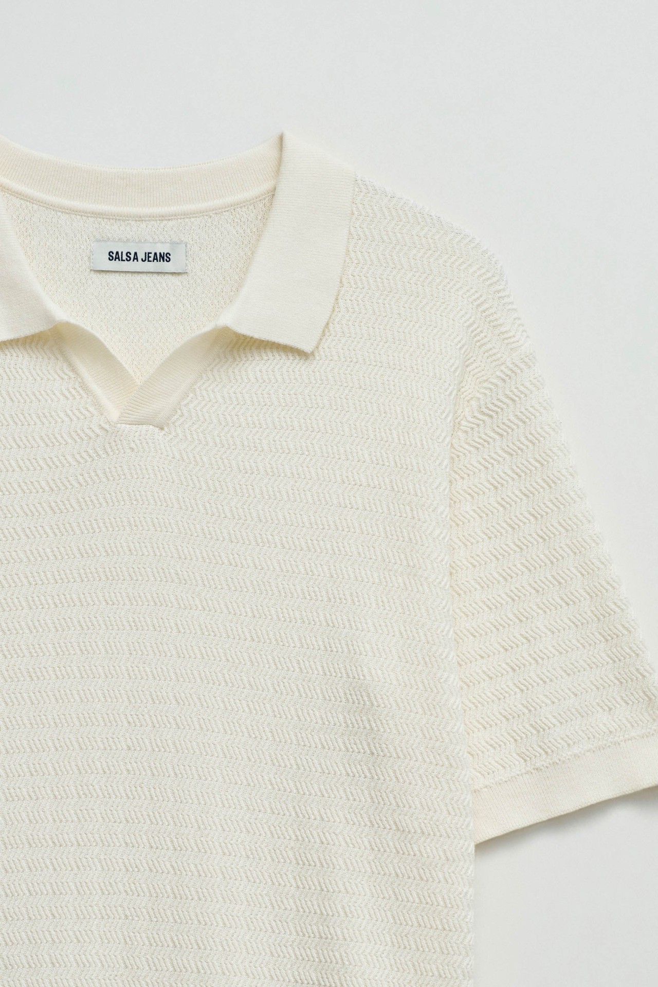 POLO EN MALHA TRICOTADA