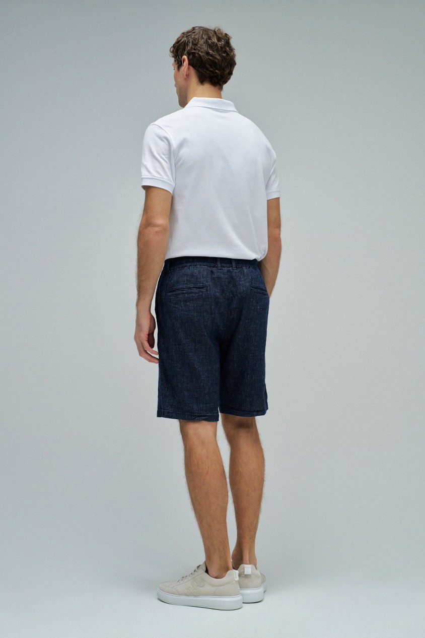 JOGGER SHORTS VAN LICHT DENIM