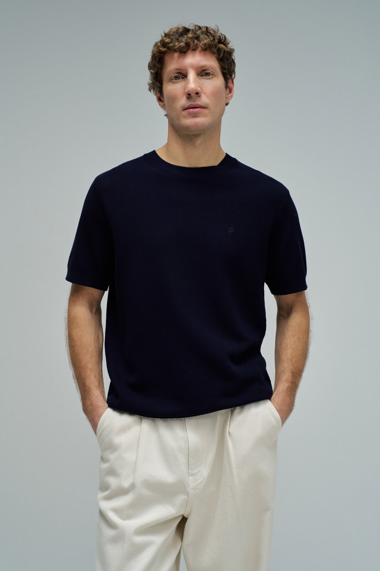 STRICK T-SHIRT
