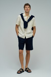 SHIRT WITH LINEN