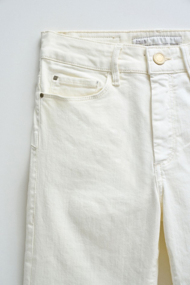 DESTINY PUSH UP SLIM FIT JEANS, UNBLEACHED