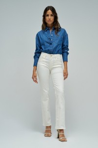 DESTINY PUSH UP STRAIGHT JEANS