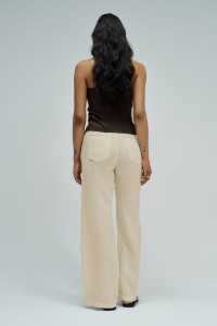 LINEN TROUSERS WITH WIDE LEG
