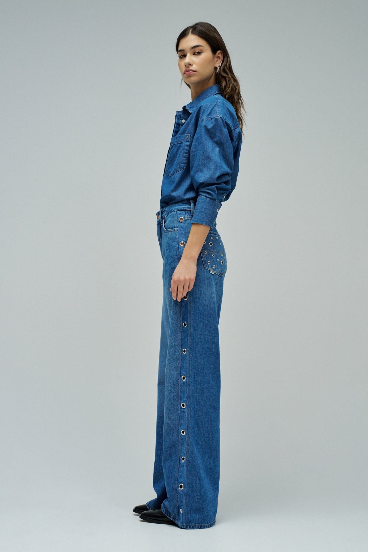 JEANS WIDE LEG