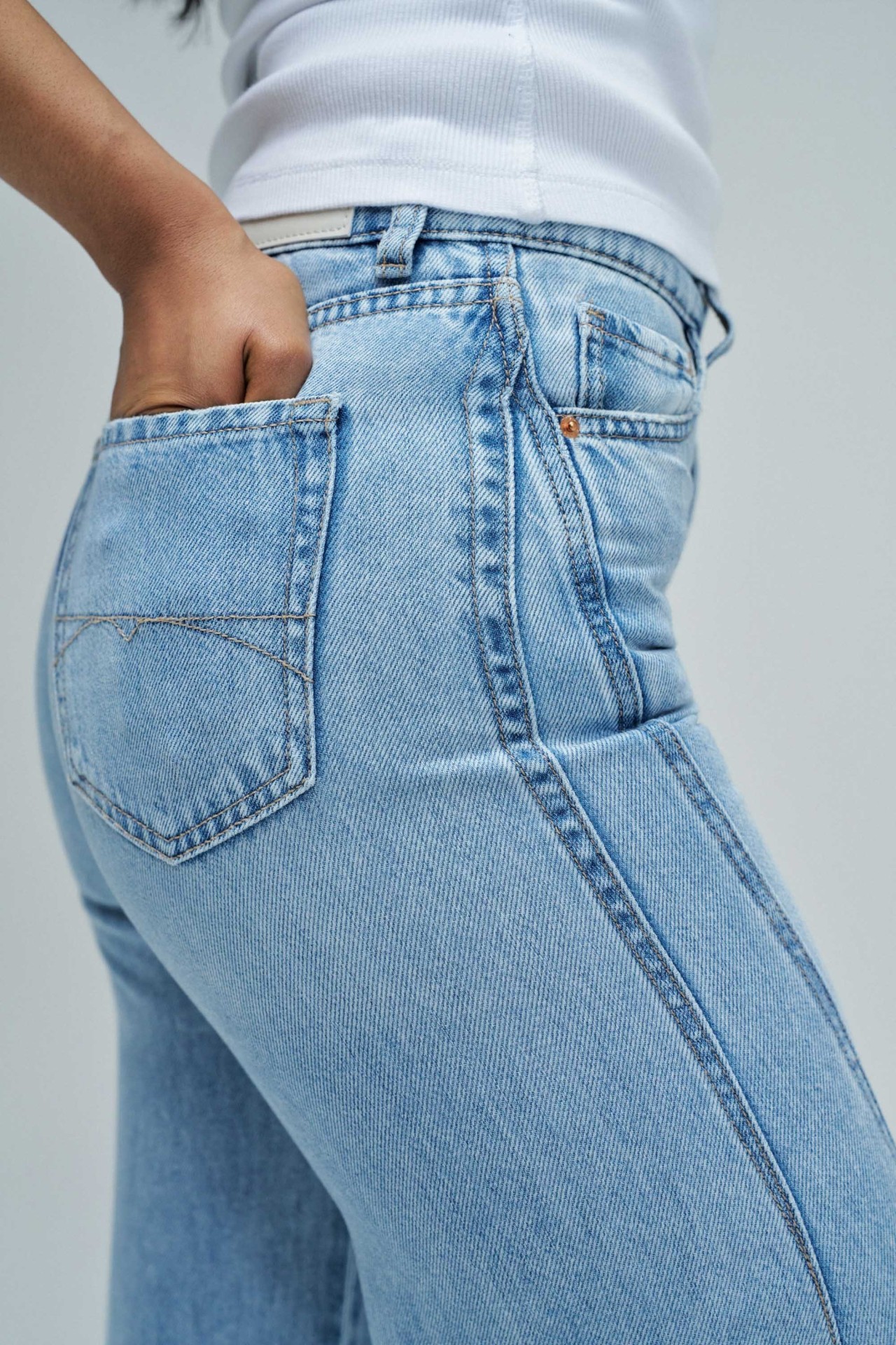 JEANS WIDE LEG