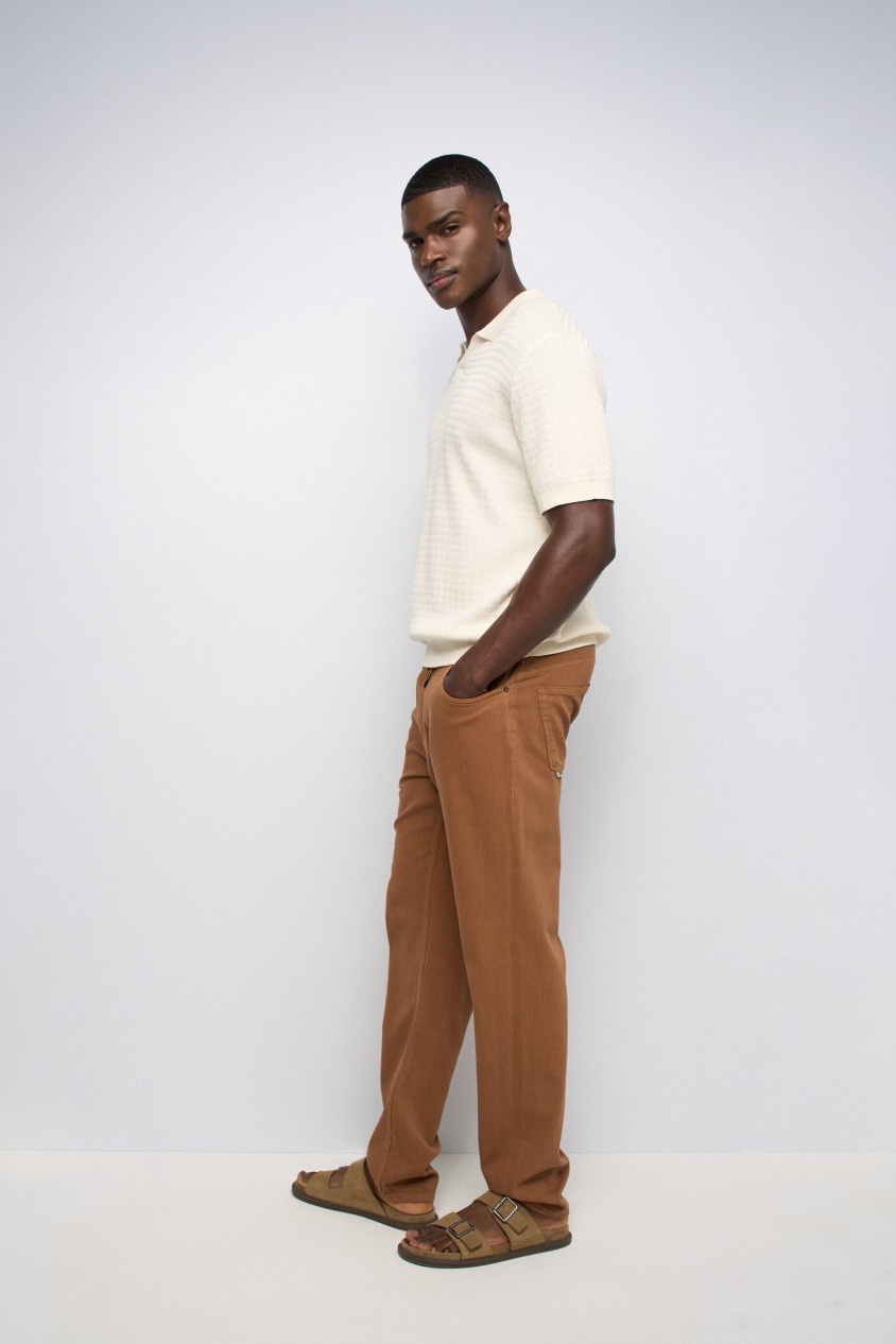 CALÇAS JOGGERS COM LINHO