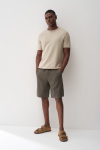 CAL��ES JOGGERS EM DENIM LEVE