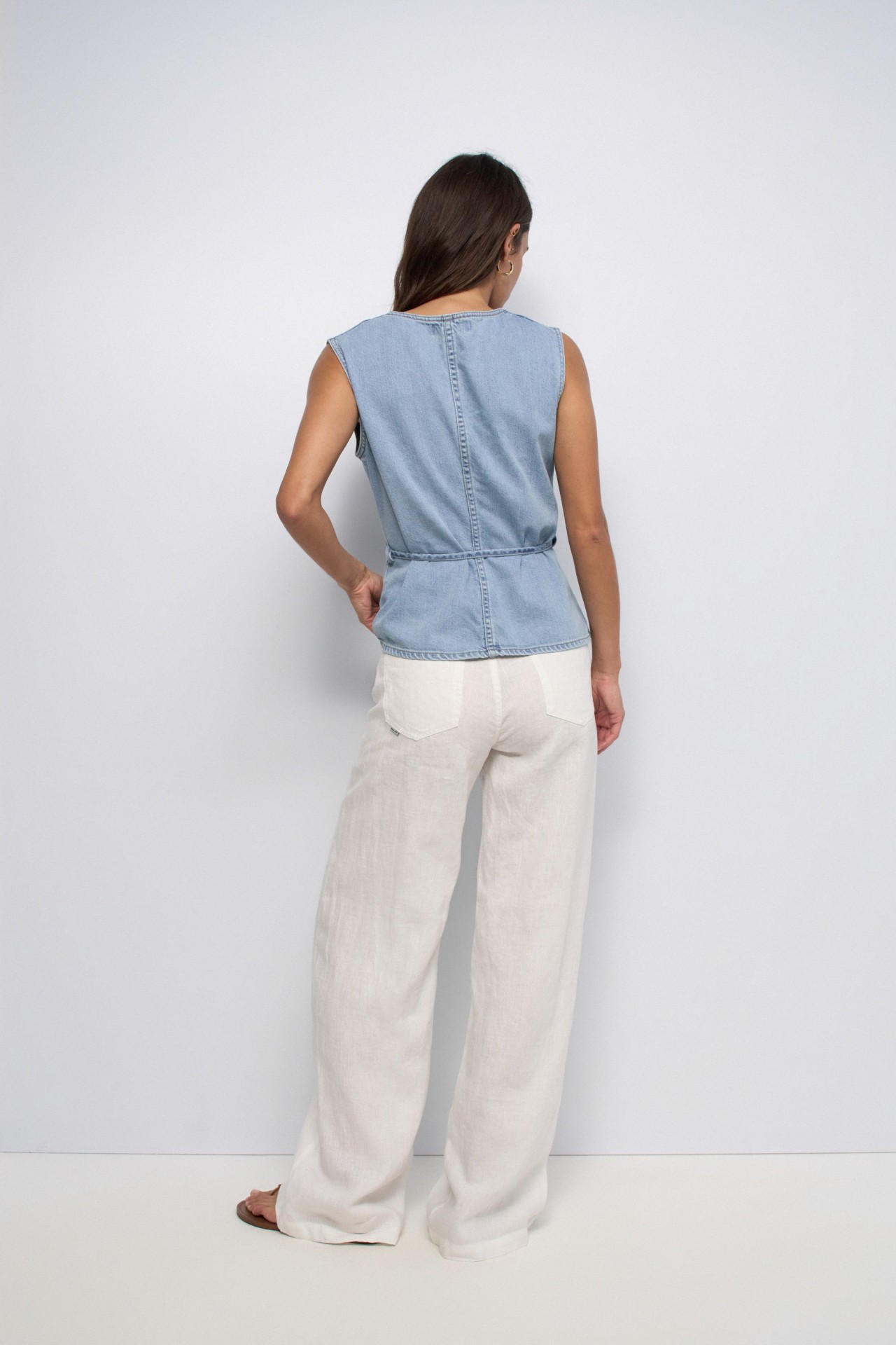 COLETE EM LIGHTDENIM