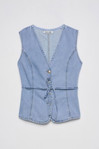 COLETE EM LIGHTDENIM
