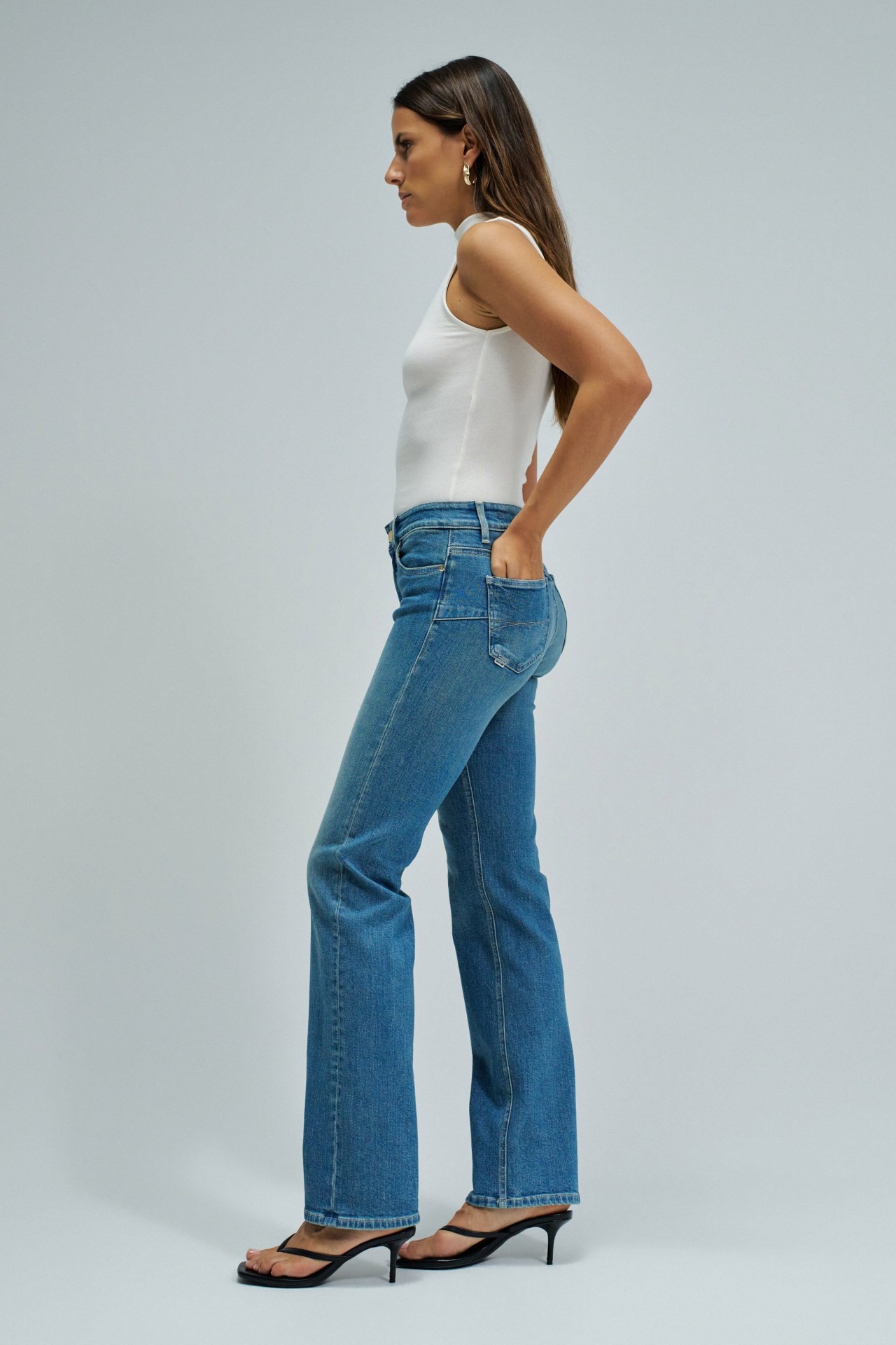 JEANS DESTINY PUSH UP STRAIGHT