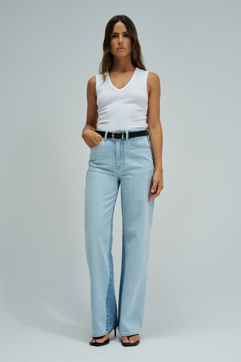 JEANS WIDE LEG