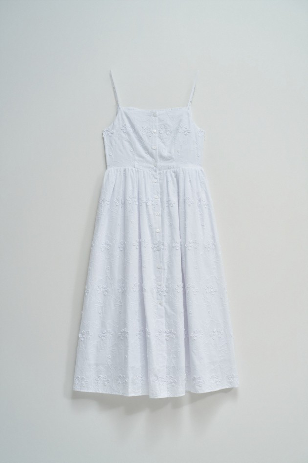 MIDIKLEID MIT STICKEREI