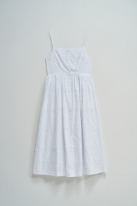 ROBE MIDI AVEC BRODERIES
