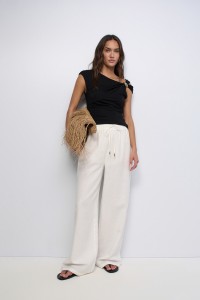 CAL�AS JOGGERS COM LINHO