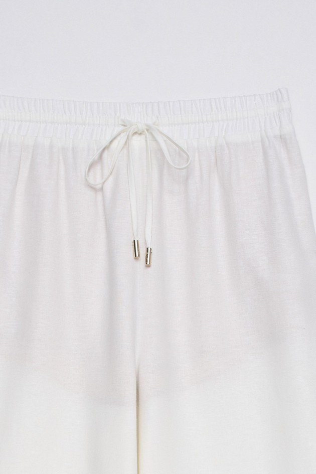 CALÇAS JOGGERS COM LINHO