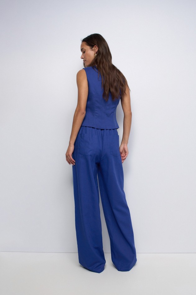 CALÇAS JOGGERS COM LINHO