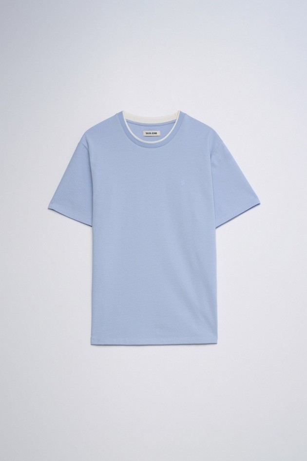 TEXTURED T-SHIRT