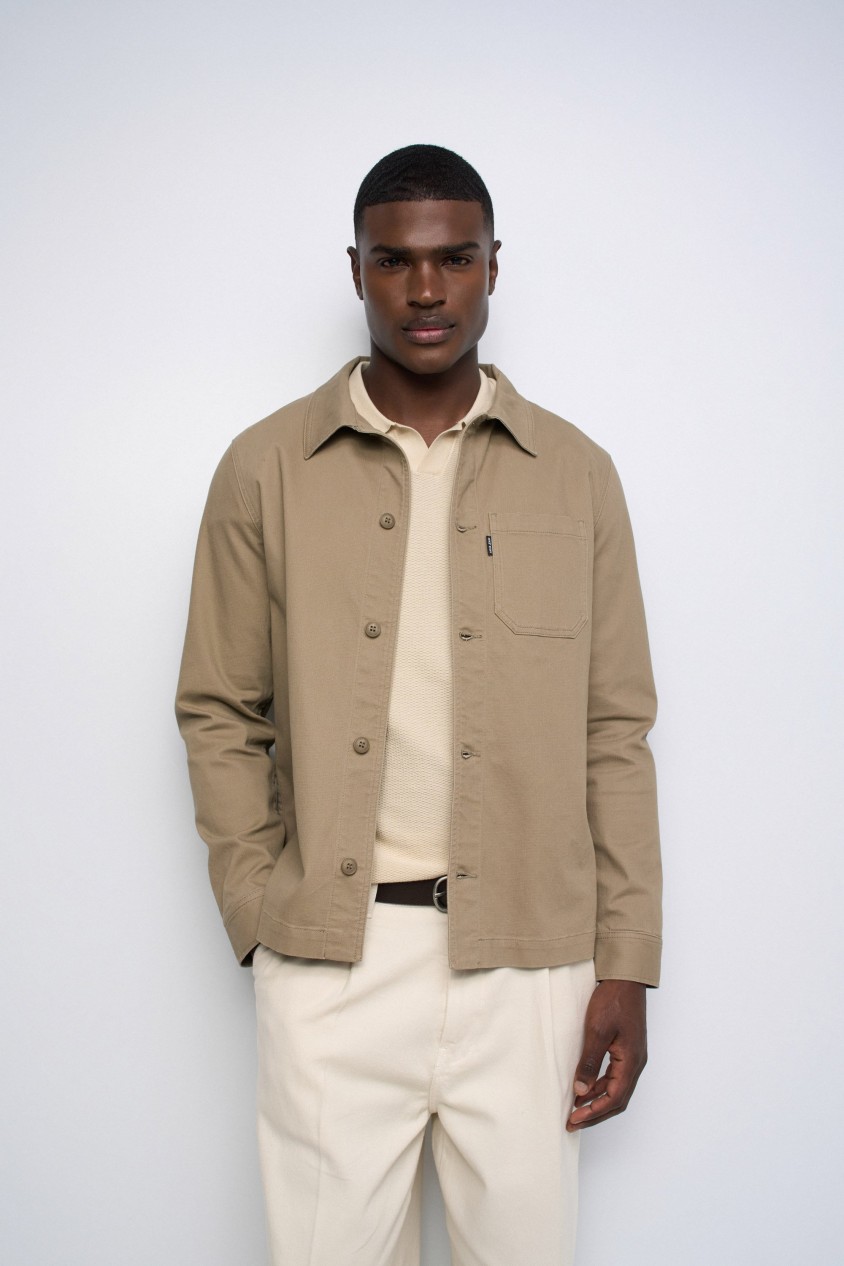 REGULAR FIT OVERSHIRT