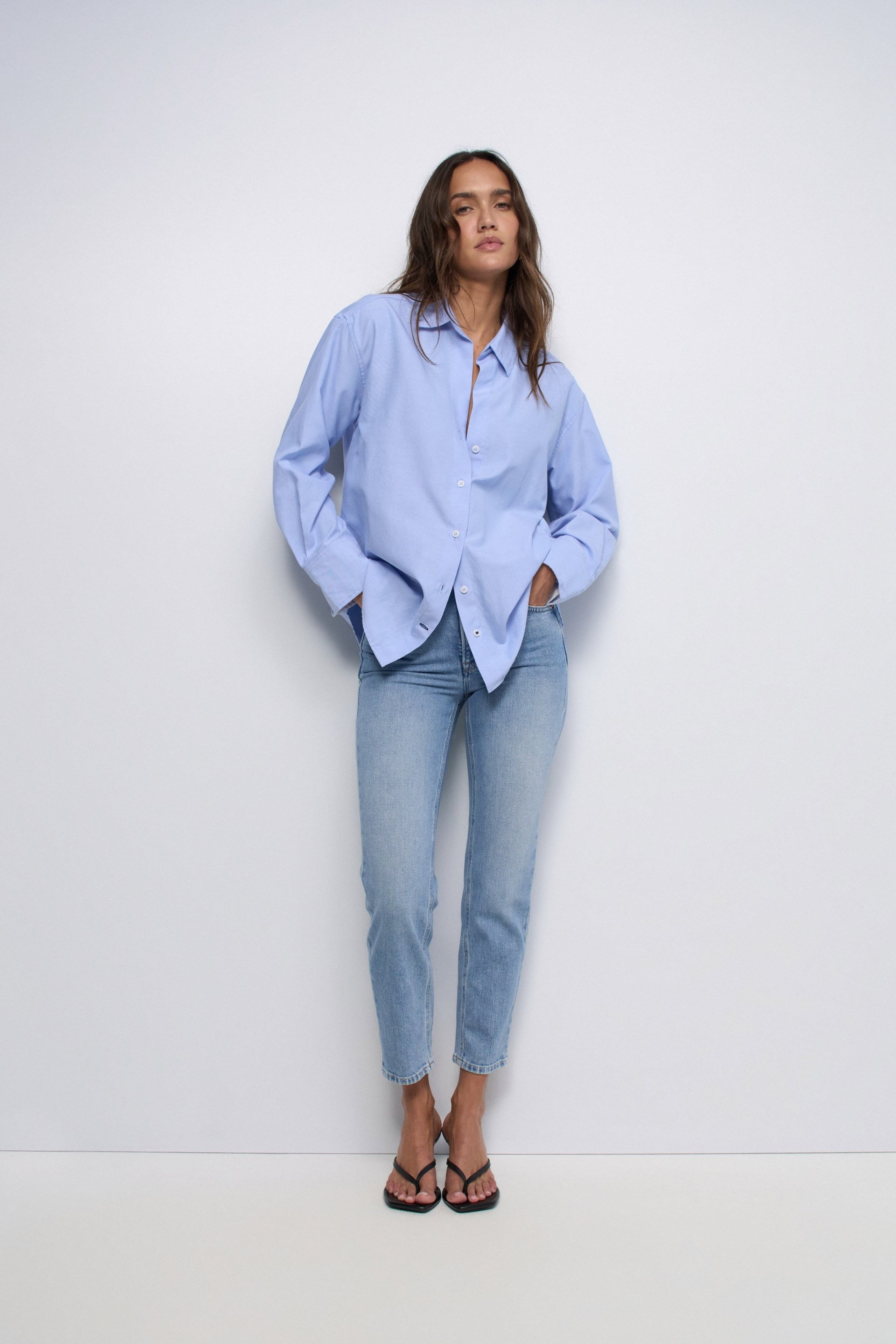 FAITH PUSH IN CROPPED SLIM JEANS