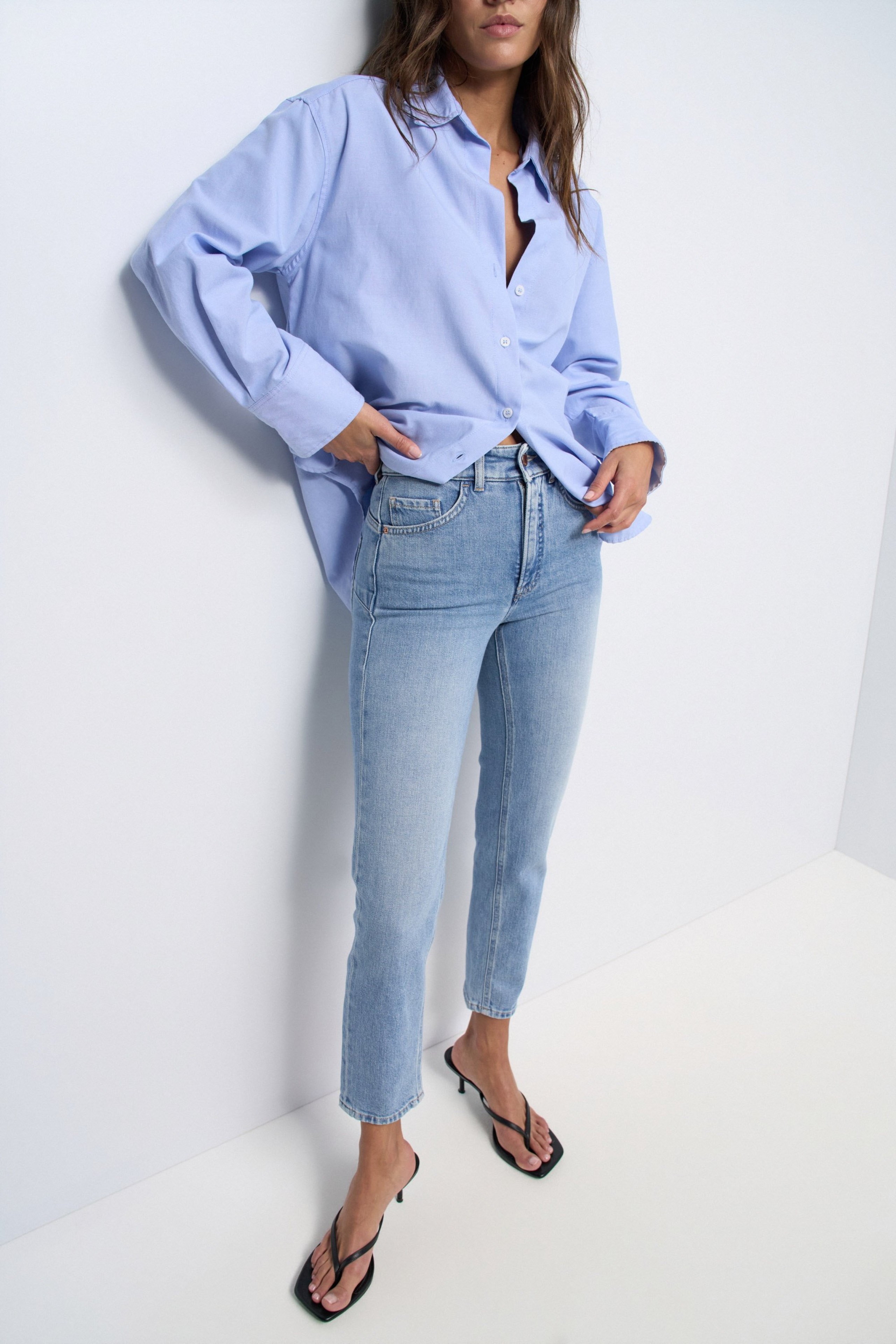 FAITH PUSH IN CROPPED SLIM JEANS