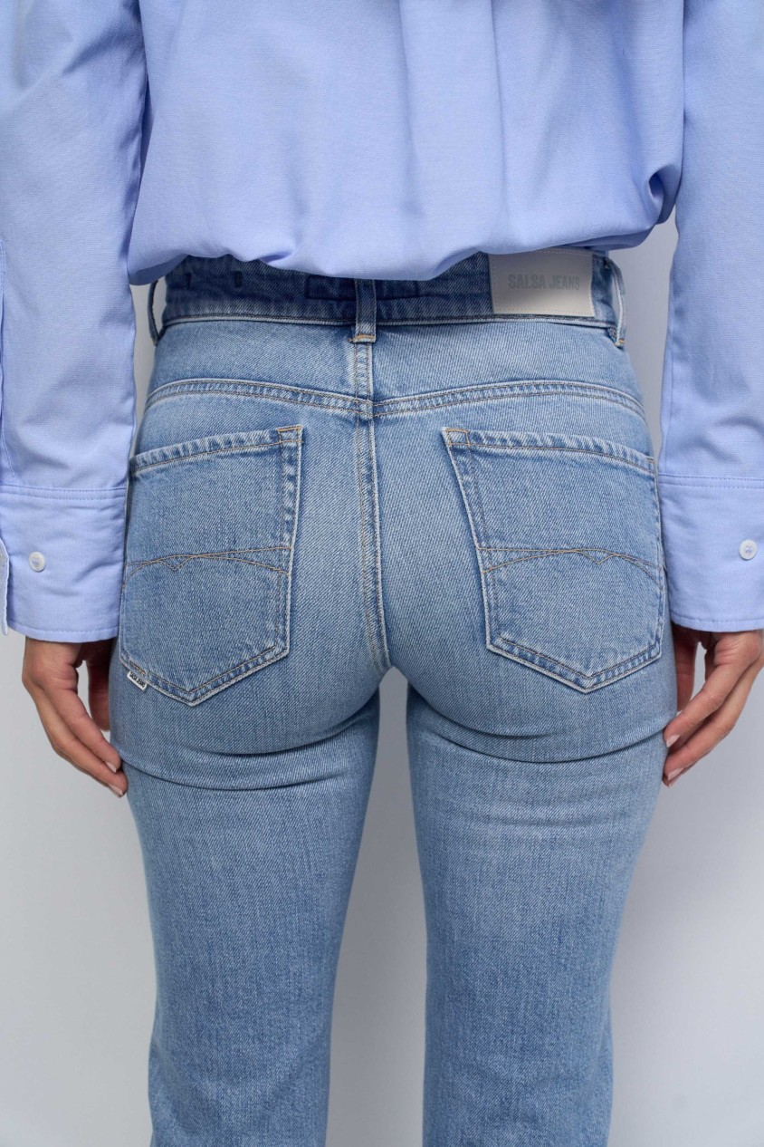 JEANS FAITH PUSH IN CROPPED SLIM