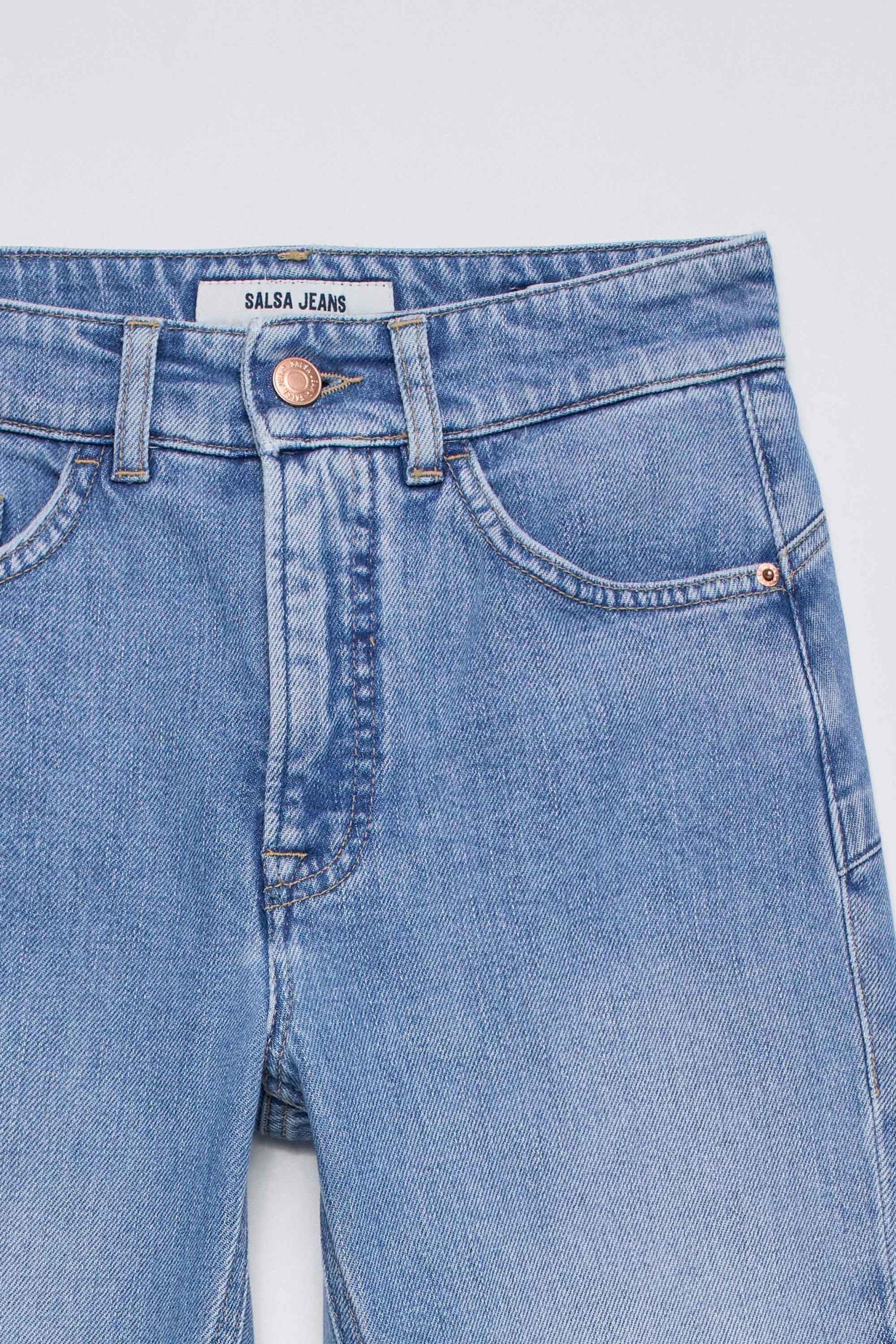FAITH PUSH IN CROPPED SLIM JEANS