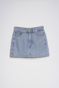 SKORT LIGHTDENIM