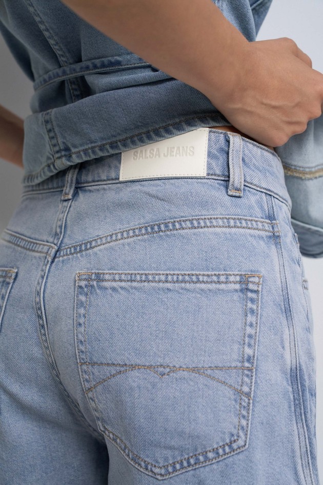 JUPE-SHORT LIGHTDENIM