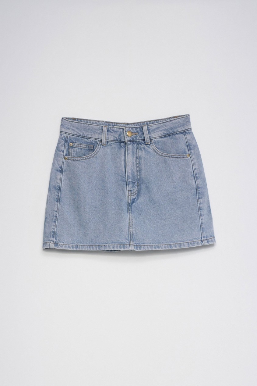 SKORT VAN LIGHTDENIM